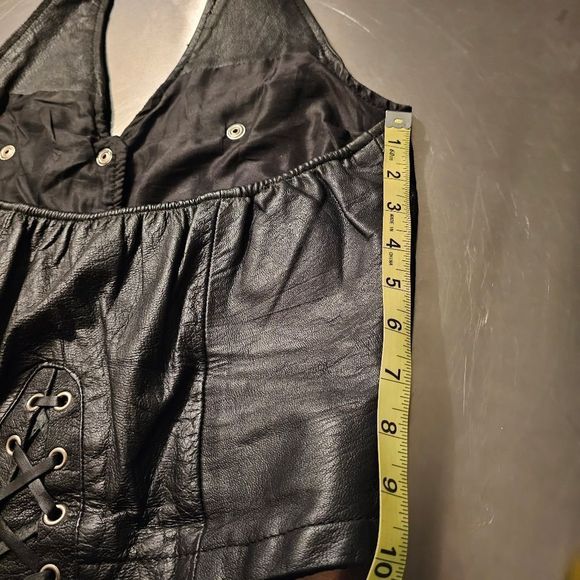 Leather vest/top - Picture 14 of 15